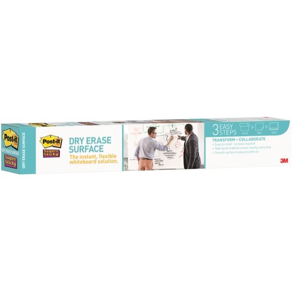 Postit® Dry Erase Surface Whiteboard Film, 900x600mm OfficeMax NZ