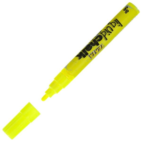 Texta Liquid Chalk Window Marker 4mm Bullet Tip Yellow OfficeMax NZ