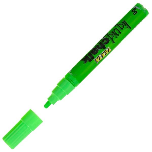 Texta Liquid Chalk Dry Wipe Window Marker 4.5mm Bullet Tip Green