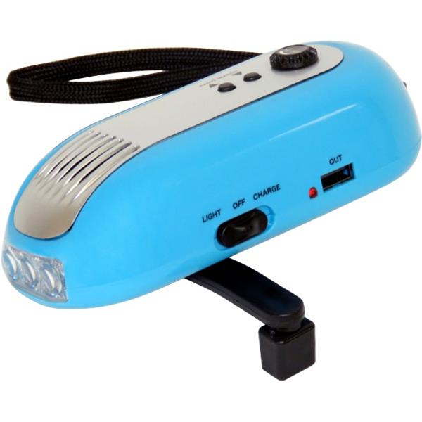 HelpIt Wind Up Dynaglow LED Torch & Radio OfficeMax NZ