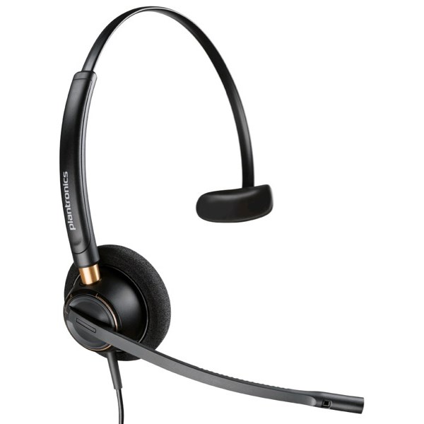 Plantronics EncorePro HW510 Monaural Wired NoiseCancelling Headset