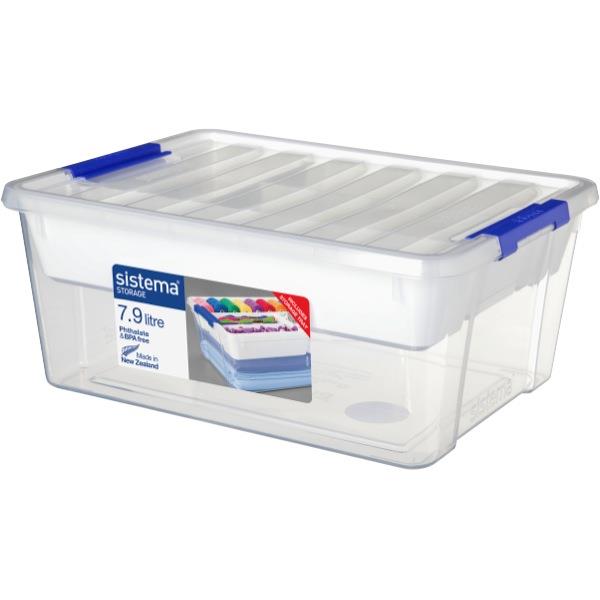 Sistema Storage Container With Tray 7.9 Litre OfficeMax NZ