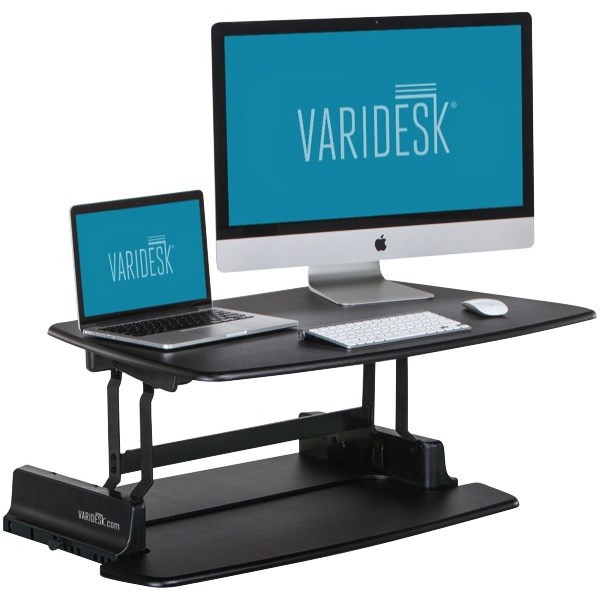 Varidesk Pro 30 Monitor Stand Black OfficeMax NZ