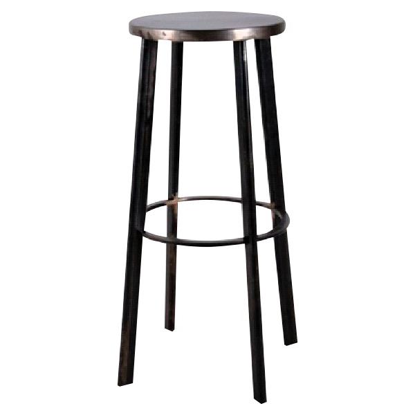 Tate Bar Stool 750mm Matte Black OfficeMax NZ