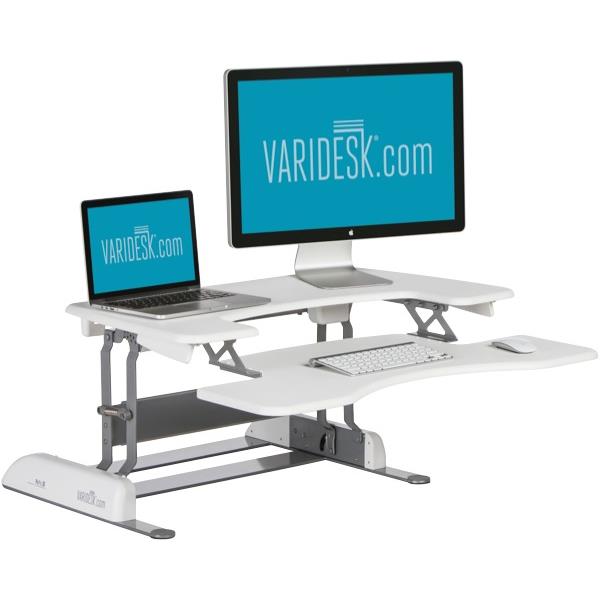 Varidesk Pro Plus 36 Dual Monitor Stand and Keyboard Lift OfficeMax NZ