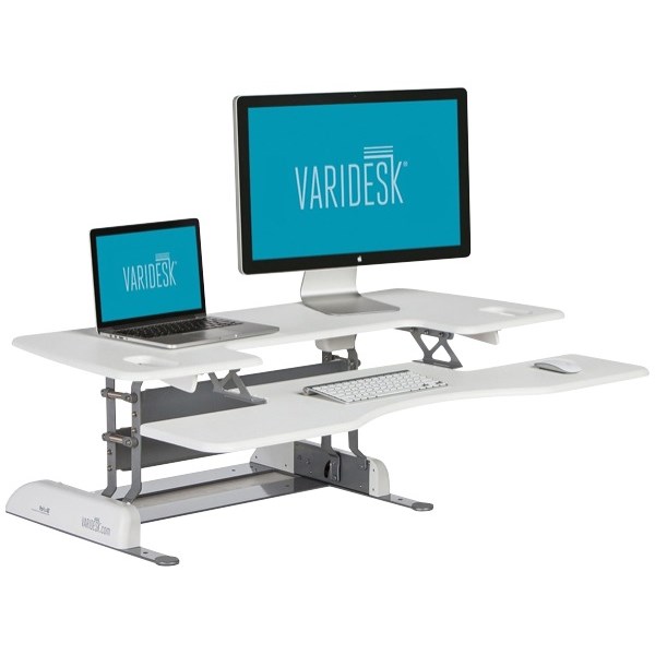 Varidesk Pro Plus 48 Dual Monitor Stand and Keyboard Lift OfficeMax NZ