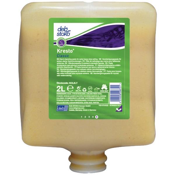 Deb Stoko Kresto Classic Super Heavy Duty Hand Cleaner Cartridge 2L ...