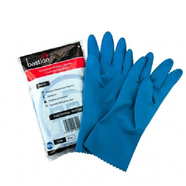 Silver Lined Safety Gloves Blue Medium, Pair OfficeMax NZ