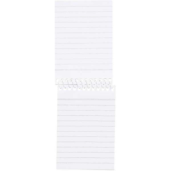 OfficeMax Spiral Notebook 112x77mm 7mm Ruled Top Opening 96 Pages FSC
