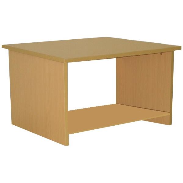 Accord Coffee Table with Magazine Shelf 600mm Tawa OfficeMax NZ