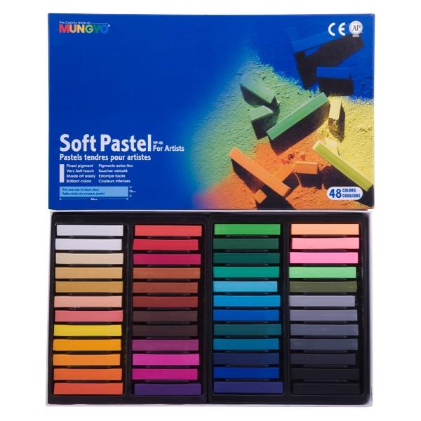 Mungyo Chalk Pastels Assorted Colours, Pack of 48 OfficeMax NZ