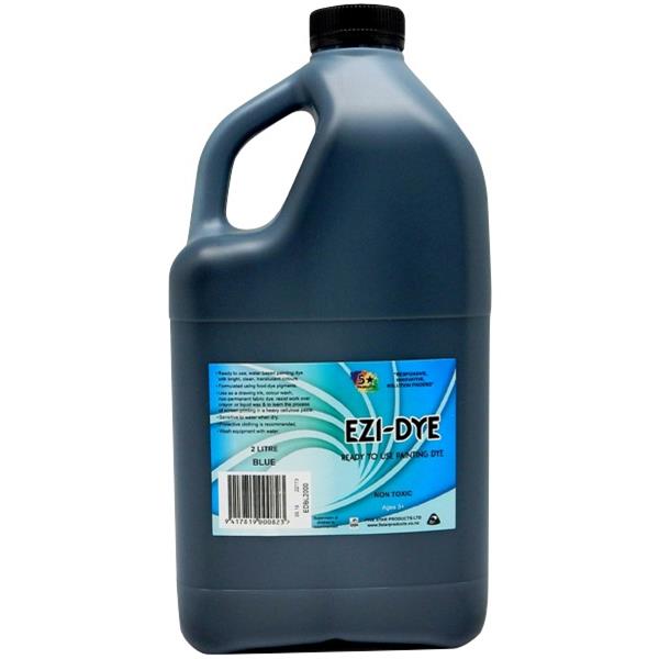 5 Star EziDye Non Toxic Painting Dye 2 Litre Blue OfficeMax NZ
