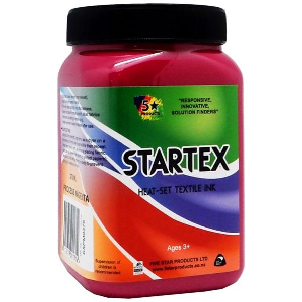 5 Star Startex Textile Ink 375ml Process Magenta OfficeMax NZ