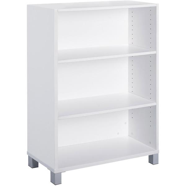 Cubit Bookcase 2 Shelves 1200mm White OfficeMax NZ