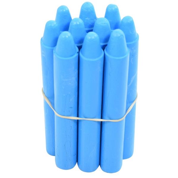 Retsol Hard Wax Crayons Light Blue, Set of 10 OfficeMax NZ