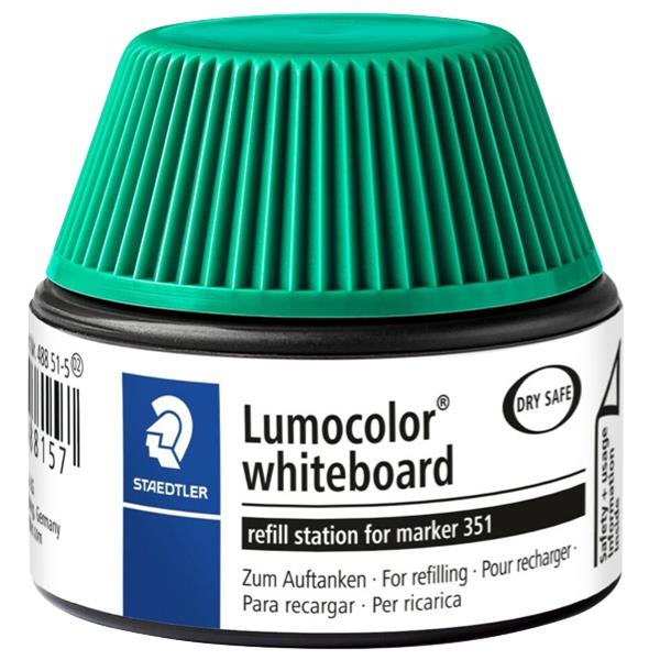 Staedtler Lumocolor Green Whiteboard Ink Refill Station 30ml OfficeMax NZ