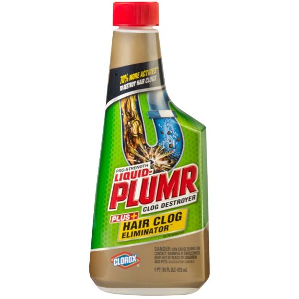Liquid Plumr Hair Clog Eliminator 473ml OfficeMax NZ