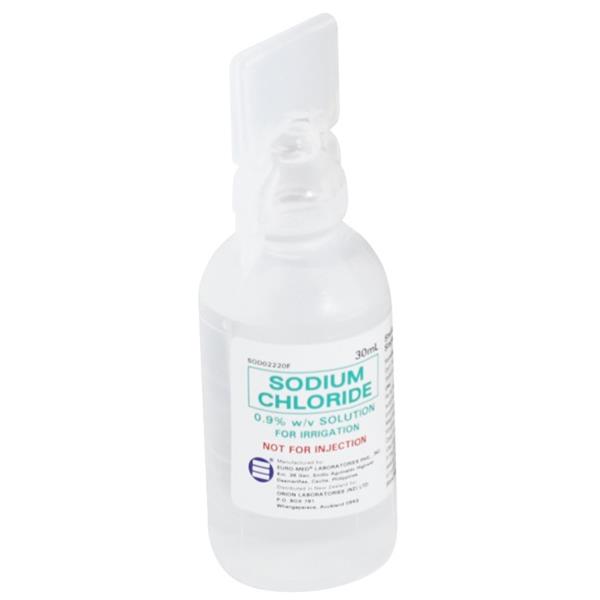 Wound And Eye Wash Saline Solution 30ml Ampule OfficeMax NZ
