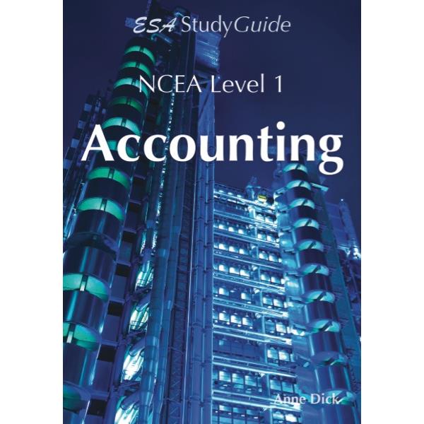 ESA Accounting Study Guide Level 1 Year 11 9781877530630 OfficeMax NZ