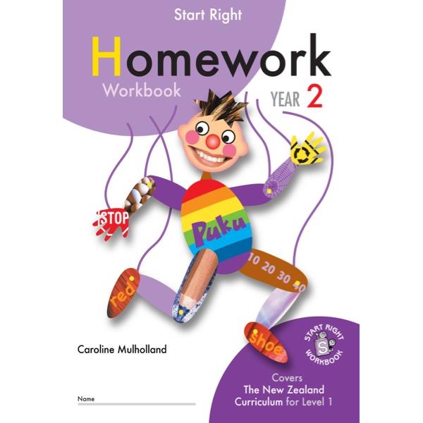 year 2 homework books