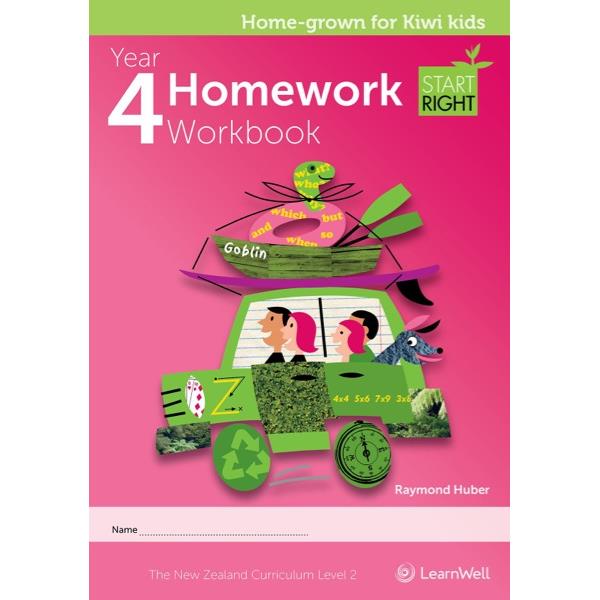 year 4 homework books
