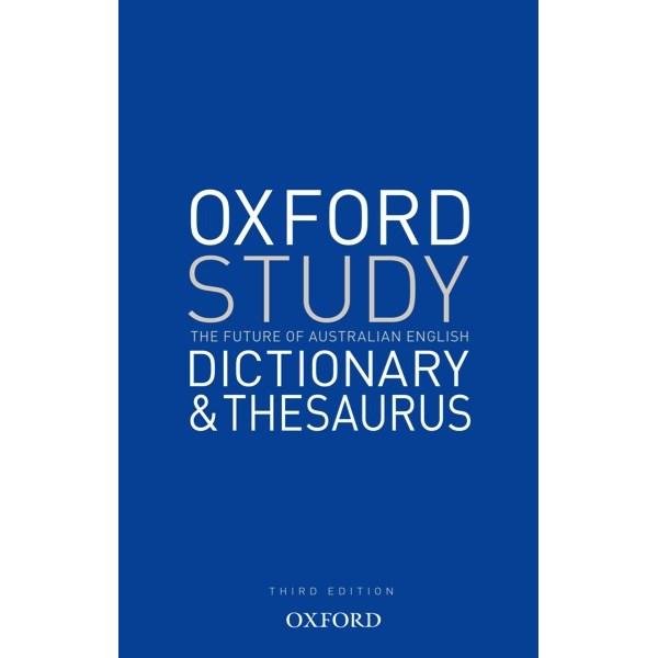 Oxford Study Dictionary & Thesaurus 9780195565768 OfficeMax NZ