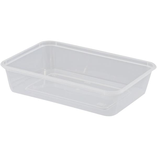 Plastic Food Takeaway Containers 500ml, Pack of 50 OfficeMax NZ