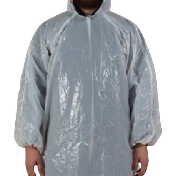 Disposable Hooded Rain Jacket 1300mm White, Carton of 200 OfficeMax NZ