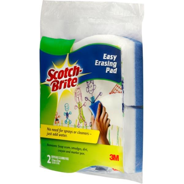 3M™ ScotchBrite™ Easy Erasing Pad 4004, Pack of 4 OfficeMax NZ