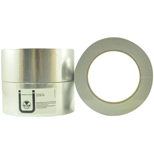 S901 Aluminium Foil Tape 50mm x 50m Carton of 24 OfficeMax NZ