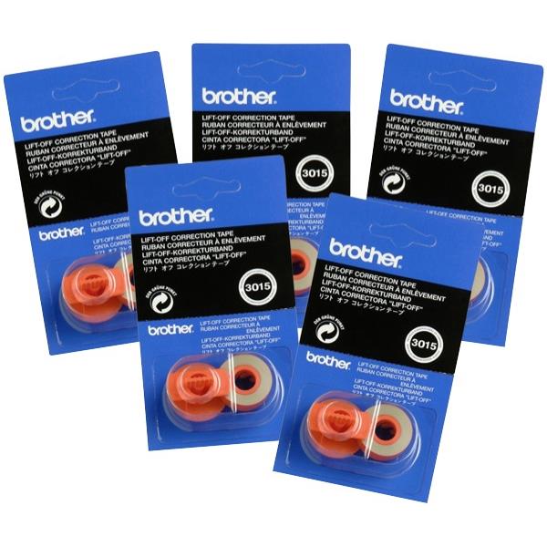 Brother 3015 Typewriter Lift Off Correction Tape, Pack of 5 OfficeMax NZ