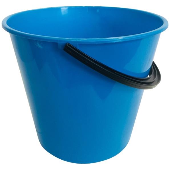 Plastic Bucket Round 9.6L Blue OfficeMax NZ