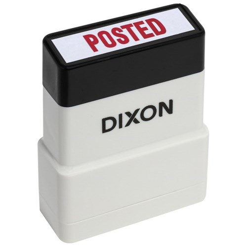 Dixon 038 Self-Inking Stamp POSTED Red