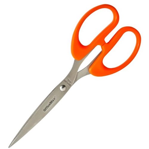 OfficeMax Standard Scissors 175mm Orange OfficeMax NZ