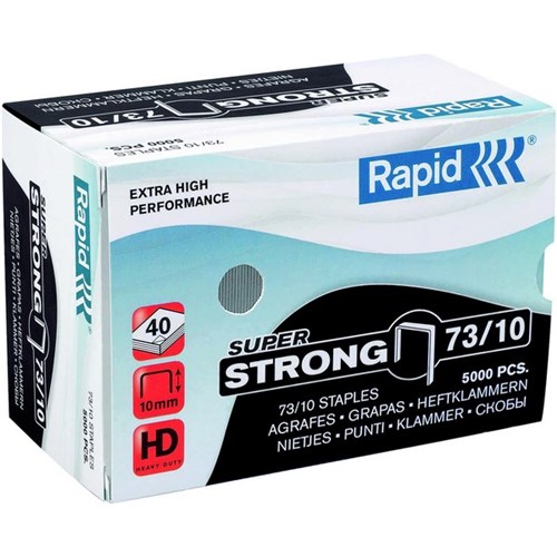 Rapid Staples 73/10 10mm, Pack of 5000