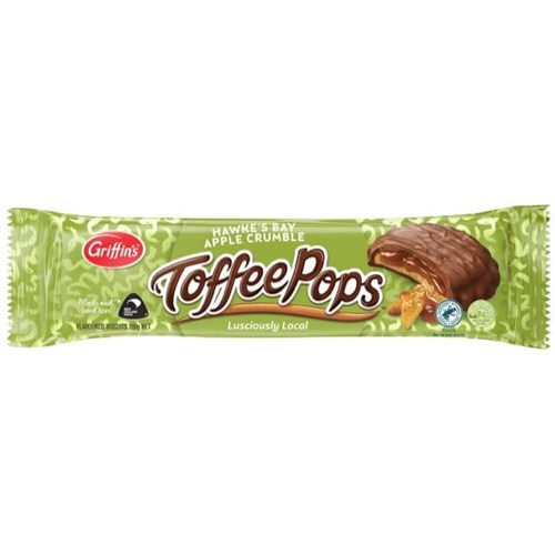 Griffin's Toffee Pops Biscuits Hawke's Bay Apple Crumble 200g