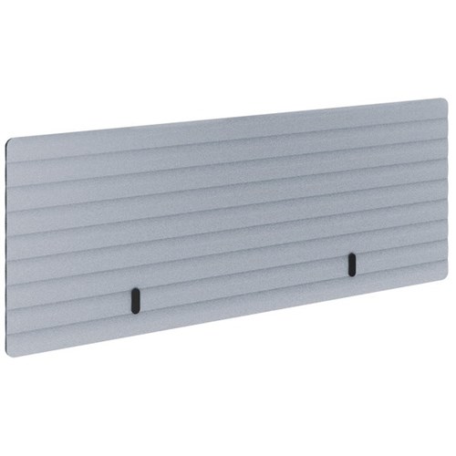 Boyd Acoustic Modesty Wave Desk Screen 1800x600mm Light Grey