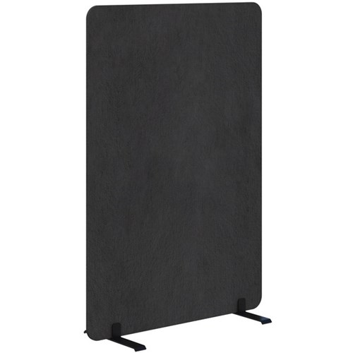 Fiord Freestanding Screen 1500x1200mm Fletcher Pepper/Black