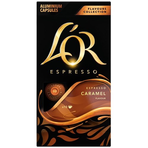 L'OR Espresso Espresso Caramel Coffee Capsules, Pack of 10