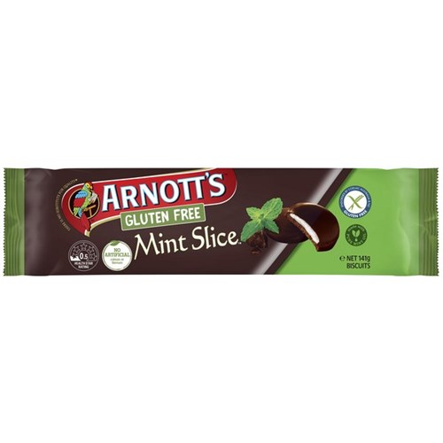 Arnott's Gluten Free Mint Slice 141g