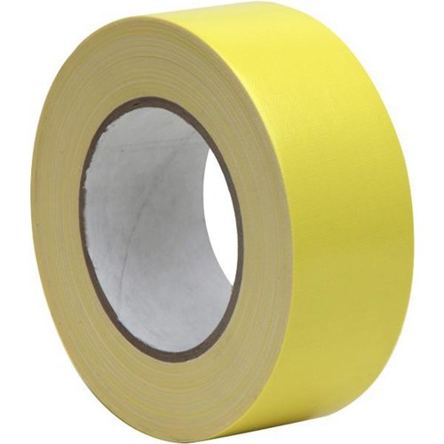 OfficeMax Premium Cloth Tape 48mm x 30m Yellow