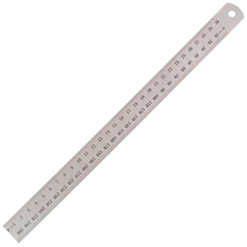 OfficeMax Steel Ruler 30cm