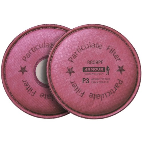 Armour P2 Particulate Filters, Pack of 2