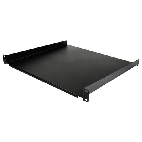 Startech 1U Server Rack Shelf Cantilever Universal Mount Black