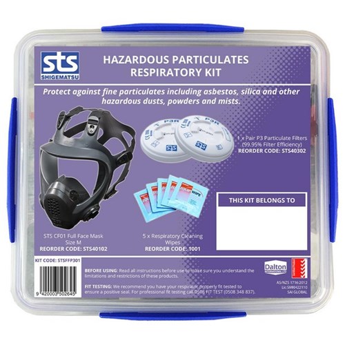 Shigematsu Full Face Hazardous Particles Respiratory Kit