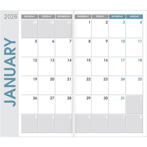 Collins Rosebank Pocket Diary Month To View 2024 Cats & Kittens