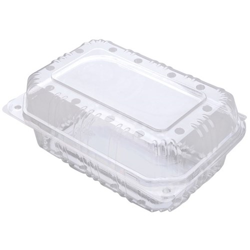 Berry Fruit Punnet With Holes 1kg 223x165x90mm Clear, Carton of 150