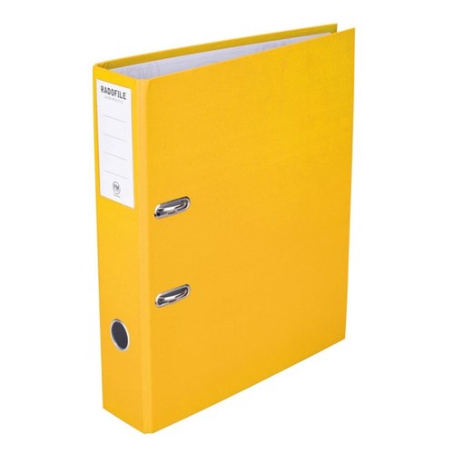 FM Radofile Lever Arch File A4 Yellow