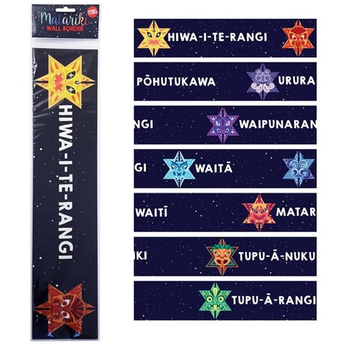 Matariki Wall Borders, Pack of 7