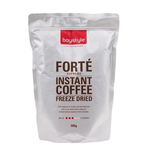 Baystyle Forte Freeze Dried Instant Coffee 500g